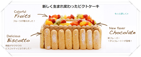 札幌きのとやの美味しい全国宅配ケーキ ピクトケーキ 北海道のおすすめオンラインショッピング情報